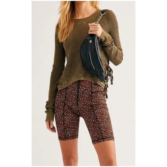 EUC Free People FP One Thermal Cropped Interlaken Top - Picture 16 of 16